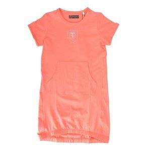 Scuderia Ferrari Girl Pink Pocket Jersey Dress